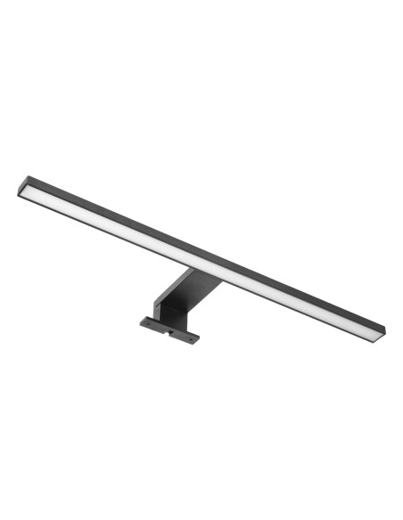 NORTES LED 12W, lampa nad lustro, 900lm, 4000K, dł. 50 cm, aluminium, czarna