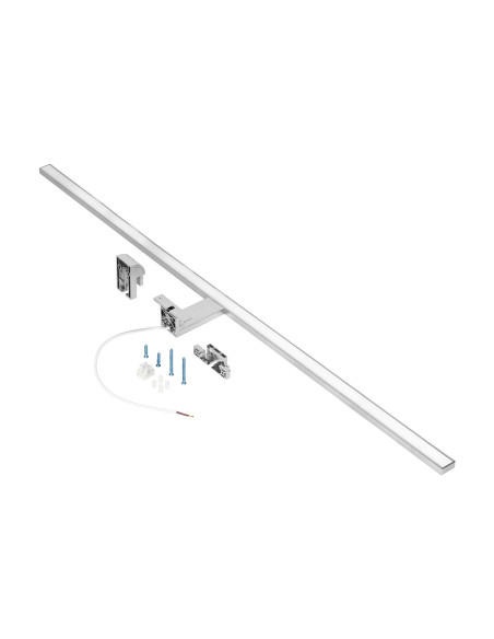 NORTES LED 18W, lampa nad lustro, 1600lm, 4000K, dł. 100 cm, aluminium