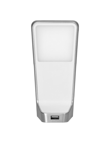 NELA zestaw 3 lamp podszafkowych LED, 2x2W+7,5W, 4000K, z USB, biały