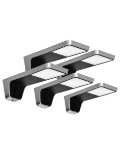 NELA zestaw 5 lamp podszafkowych LED, 4x2W+7,5W, 4000K, z...