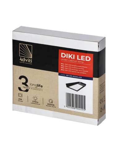 DIKI lampka podszafkowa LED, 2W, 170lm, 4000K,...