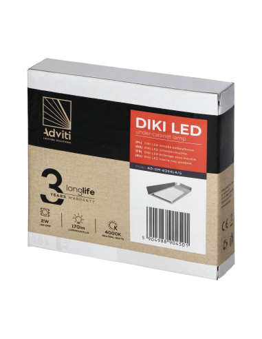 DIKI lampka podszafkowa LED, 2W, 170lm, 4000K,...