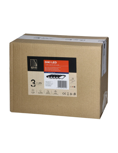 DIKI zestaw 5 lamp podszafkowych LED, 5x2W,...