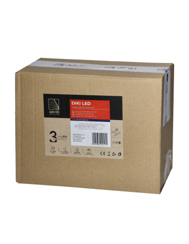 DIKI zestaw 5 lamp podszafkowych LED, 5x2W,...