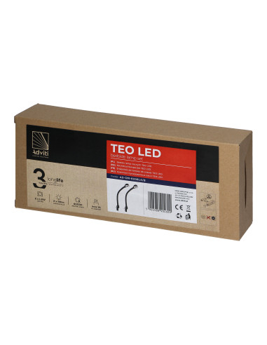 TEO zestaw 2 lampek nocnych LED, 2x1,8/7,5W,...