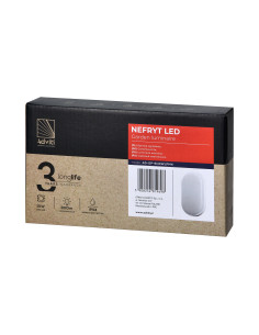 NEFRYT LED 10W, oprawa ogrodowa, 800lm, IP54, 4000K, biała 2