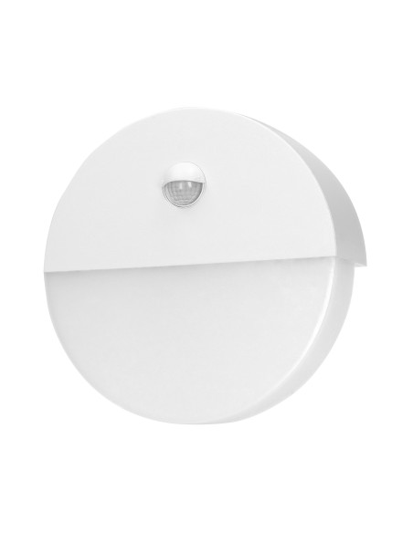 HALIT LED 10W, oprawa ogrodowa z czujnikiem ruchu 140st, 600lm, IP65, 4000K, IK10, biała