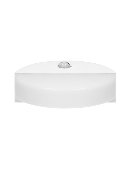 HALIT LED 10W, oprawa ogrodowa z czujnikiem ruchu 140st, 600lm, IP65, 4000K, IK10, biała