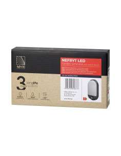 NEFRYT LED 15W, oprawa ogrodowa z czujnikiem ruchu,... 2