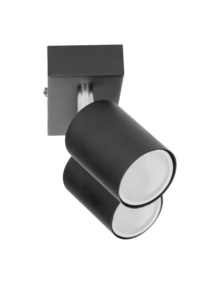 DOA SP 2, oprawa ścienno-sufitowa, GU10 max. 2x50W, IP20, czarna