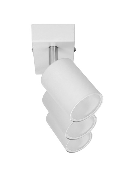 DOA SP 3, oprawa ścienno-sufitowa, GU10 max. 3x50W, IP20, biała