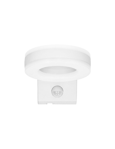 HOWLIT LED 20W, oprawa ogrodowa z czujnikiem ruchu, 1800lm, IP65, 4000K, biała