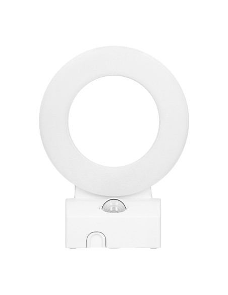 HOWLIT LED 20W, oprawa ogrodowa z czujnikiem ruchu, 1800lm, IP65, 4000K, biała