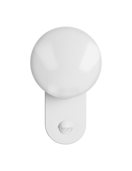 RIOLIT LED 15W, oprawa ogrodowa z czujnikiem ruchu, 1100lm, IP65, 4000K, biała