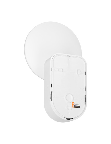 RIOLIT LED 15W, oprawa ogrodowa z czujnikiem ruchu, 1100lm, IP65, 4000K, biała