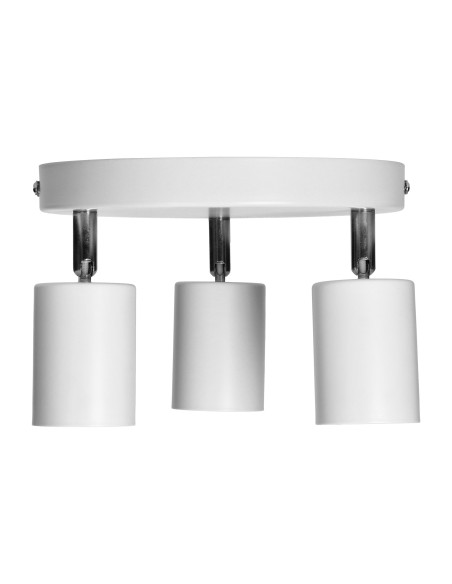 RINO oprawa ścienno-sufitowa, moc max. 3x50W, GU10, IP20, biała