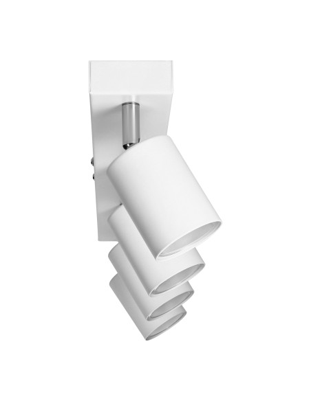 DOA oprawa ścienno-sufitowa, moc max. 4x50W, GU10, IP20, biała