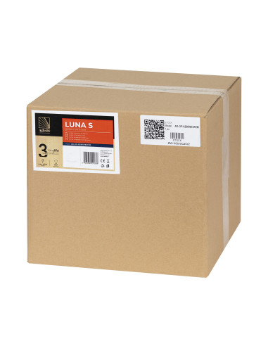 LUNA S oprawa ogrodowa kula 1xE27, 1x40W, IP44,...