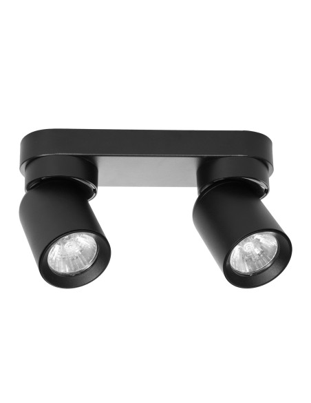 MALTA SP 2, oprawa ścienno-sufitowa, GU10 max. 2x12W, IP20, czarna