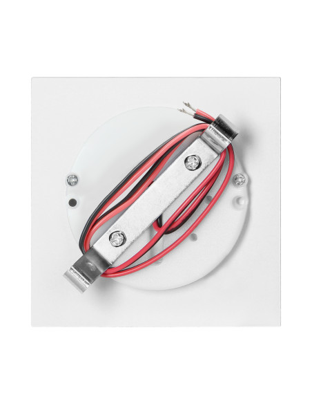DRACO LED NEW 1,5W, oprawa schodowa podtynkowa, 12VDC, 30lm, 6000K, biała, innowacyjny sposób montażu
