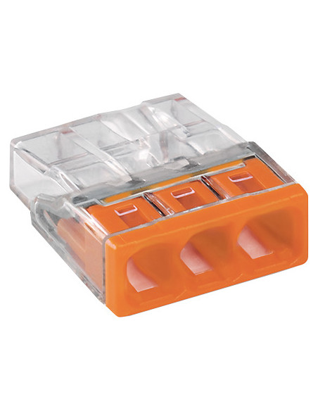 Złączka Wago 3-torowa, model: 2273-203, od 0,5-2,50mm², 5 szt.