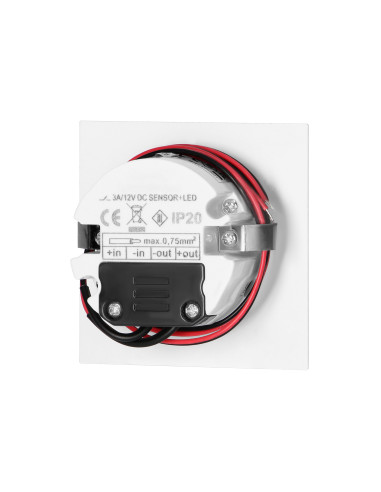 DRACO LED NEW 1,5W, oprawa schodowa podtynkowa,...