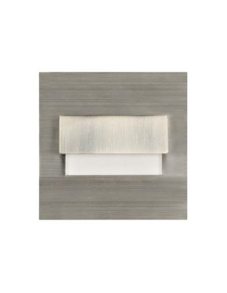 TRACO LED 1,5W, oprawa schodowa podtynkowa, 12VDC, 30lm, 4000K, satyna, innowacyjny sposób montażu