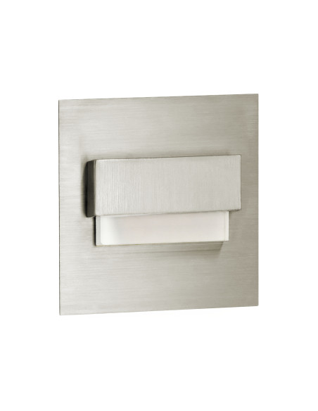 TRACO LED 1,5W, oprawa schodowa podtynkowa, 12VDC, 30lm, 4000K, satyna, innowacyjny sposób montażu