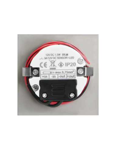 TRACO LED 1,5W, oprawa schodowa podtynkowa,...