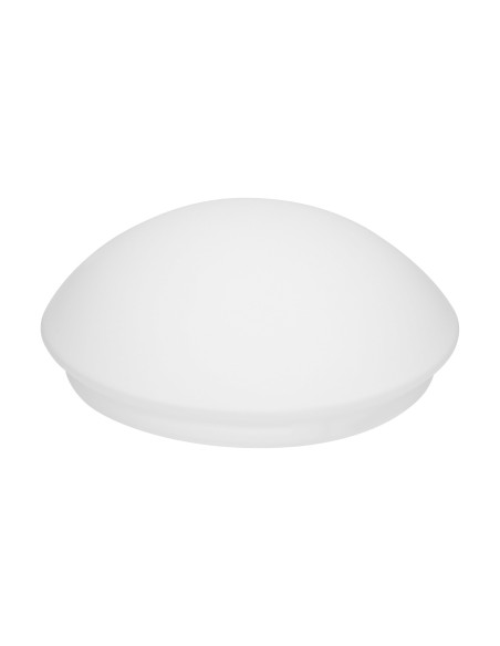 MARIN, plafon oświetleniowy z mikrofalowym czujnikiem ruchu, 60W, E27, IP20, szkło matowe