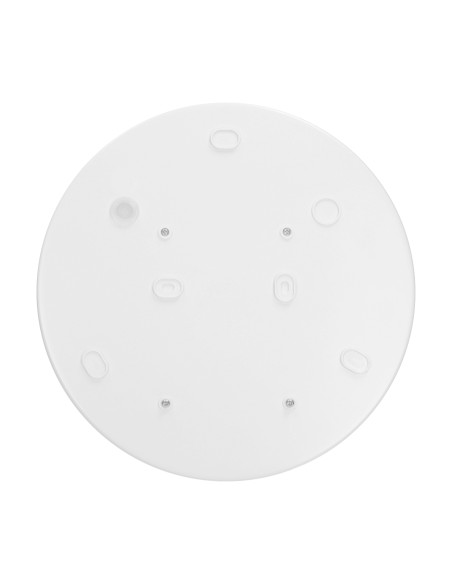 MARIN, plafon oświetleniowy z mikrofalowym czujnikiem ruchu, 60W, E27, IP20, szkło matowe