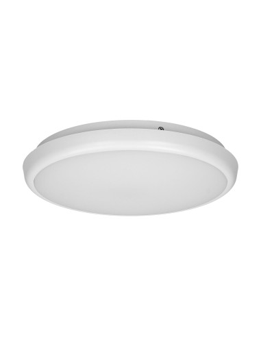 CERS LED 16W, plafon oświetleniowy, 1300lm, IP65, 4000K, poliwęglan mleczny, biały