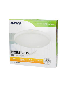CERS LED 16W, plafon oświetleniowy, 1300lm, IP65, 4000K,... 2