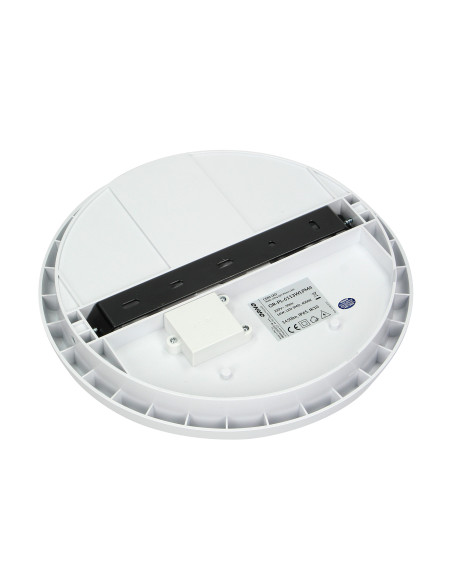 CERS LED 16W, plafon oświetleniowy, 1300lm, IP65, 4000K, poliwęglan mleczny, biały