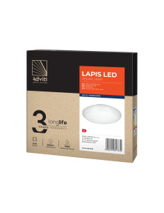 LAPIS LED 12W, plafon oświetleniowy, 800lm, IP65, 4000K,... 2