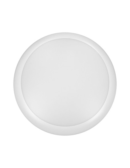 LAPIS LED 12W, plafon oświetleniowy, 800lm, IP65, 4000K, IK10, poliwęglan mleczny, biały