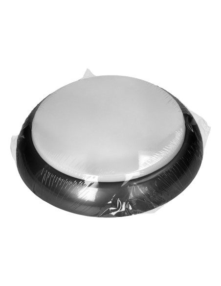 KOKO oprawa 2xE27, 2x40W, czarna-polipropylen, klosz matowy-poliwęglan, IP44, IK10