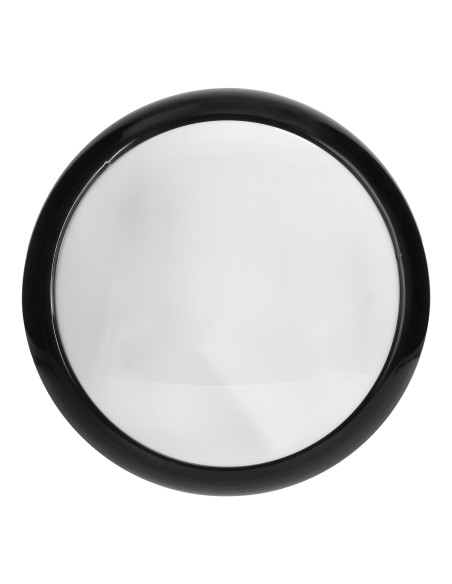 KOKO oprawa LED, 12W, 3000K, 1100lm, czarna-polipropylen, klosz matowy-poliwęglan, IP44, IK10