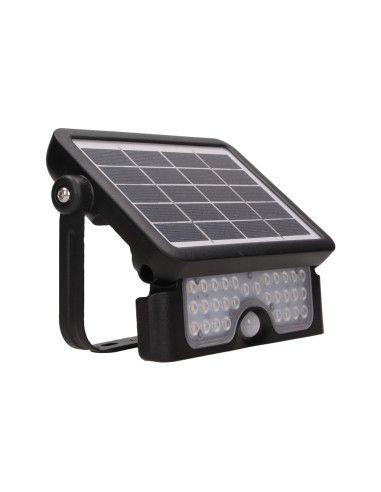LUX LED 5W, naświetlacz solarny z czujnikiem...