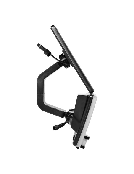 SOLIS LED 10W,  naświetlacz solarny z czujnikiem ruchu PIR, 1200lm, IP54, 4000K, 3000 mAh, czarny