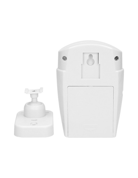 Mini alarm bezprzewodowy z wbudowaną syreną sterowany pilotem, 6m, bateryjny, 2 piloty