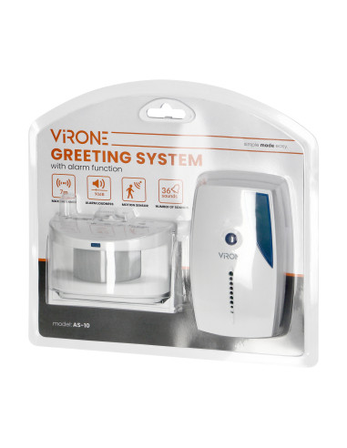 System powitalny z sygnalizacją bezprzewodową...