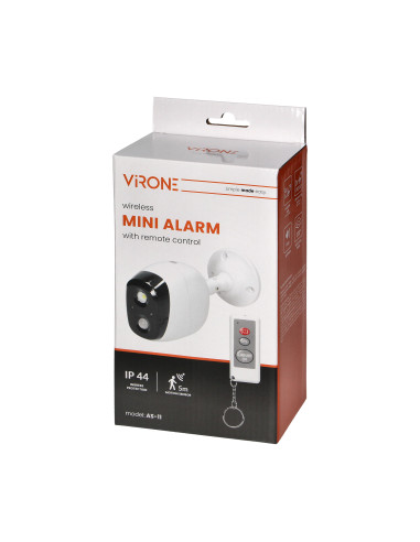 Alarm bezprzewodowy z wbudowaną syreną i...