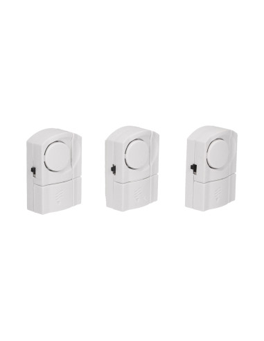 Zestaw mini alarmów okienno - drzwiowych, 3...