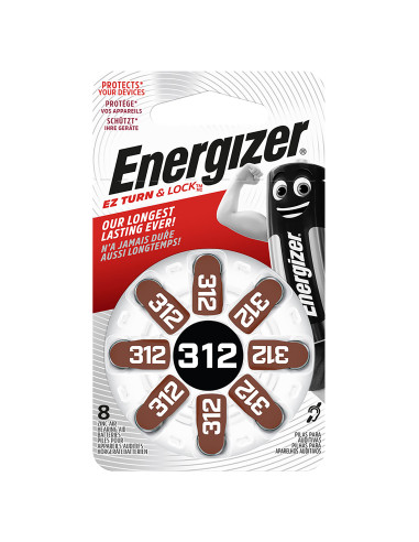 BATERIA ENERGIZER SŁUCHOWA TFT AZ 312 /8