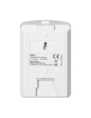 Czujnik ruchu z sygnalizacją bezprzewodową,...