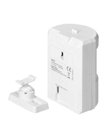 Czujnik ruchu z sygnalizacją bezprzewodową, 100m, bateryjny