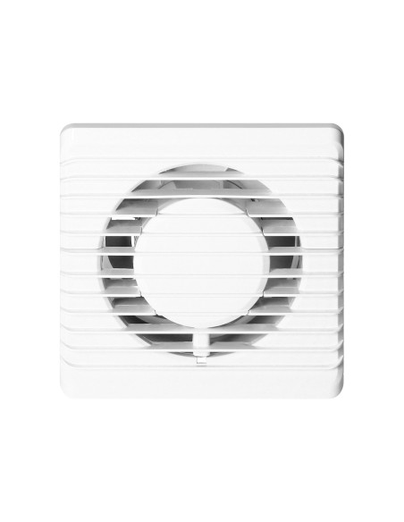 Wentylator łazienkowy 100mm, natynkowy - przewód z wyłącznikiem