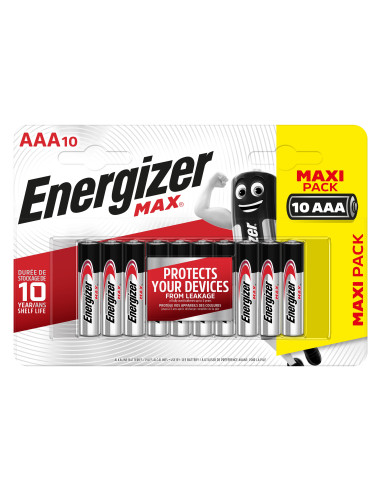 BATERIE ENERGIZER MAX AAA LR03, 10 szt.