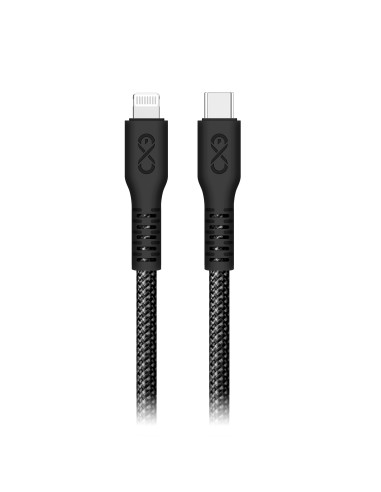 Kabel USB-C - Lightning eXc IMMORTAL, 0.9m, 30W, szybkie ładowanie, kolor mix